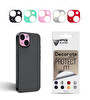 IPG iPhone 15/15 Plus Arka Kamera Vinly - 5 Renk Çizilmeye Dayanıklı Kamera Koruyucu ve Dekoratif Sticker