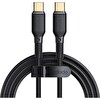 Mcdodo CA-3310 USB 2.0 Type-C 240W Hızlı Data  Şarj Kablosu 1.5 M - Siyah