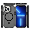 Bix iPhone 13 Pro Uyumlu Carbon MagSafe Anti-Şok Teknolojili Kamera Ve Ekran Korumalı Telefon Kılıfı