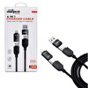 Chargeon 4 in1 Type-C To USB + Type-C To Lightning  87W Hızlı Şarj Kablosu 1M