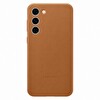 Samsung Galaxy S23+ Plus Deri Kılıf - Kahverengi EF-VS916LAEGWW