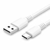 ScHitec 45W USB-A To Type-C Data Ve Hızlı Şarj Kablosu 1 M Beyaz