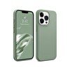 Bix iPhone 16 Pro Max Uyumlu Silikon Magsafe Güçlü Darbe Emici Telefon Kılıfı - Kaktüs Yeşili