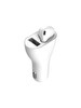 MF Product Jettpower 0180 Araç Şarjı - Mono Bluetooth Kulaklık Beyaz