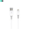 Dvip 27W UsbA to Lightning Data ve Hızlı Şarj Kablosu Beyaz Y100A27W