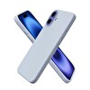 Bix iPhone 16 Plus Silikon Kılıf MagSafe Uyumlu Güçlü Koruma Darbe Emici Gök Mavisi