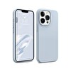 Bix iPhone 15 Pro Max Silikon Kılıf MagSafe Uyumlu Güçlü Koruma Darbe Emici Gök Mavisi