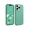 Bix iPhone 13 Pro Silikon Kılıf MagSafe Uyumlu Güçlü Koruma Darbe Emici Nane Yeşili