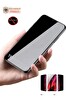Teknoparkta General Mobile GM21 Plus Hayalet Ekran Koruyucu Privacy Gizlilik Filitreli Kırılmaz Cam