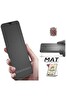 Teknoparkta Xiaomi Redmi A2 Ekran Koruyucu Mat Seramik Esnek Tam Kaplayan Kırılmaz Cam Nano