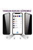 Teknoparkta Realme 6 Hayalet Ekran Privacy Gizlilik Tam Kaplayan Kırılmaz Koruyucu Cam