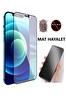 Teknoparkta iPhone 14 Mat Hayalet Gizli Privacy Tam Kaplayan Kırılmaz Cam Seramik Nano Ekran Koruyucu