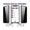 Teknoparkta iPhone 14 Pro Hayalet Privacy Gizli Görünmez Tam Kaplayan Kırılmaz Cam Ekran Koruyucu