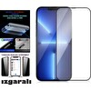Teknoparkta iPhone 11 Hayalet Ekran Koruyucu Toz Filitreli Izgaralı Anti Dust Tam Kaplayan Kırılmaz Cam