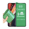 Teknoparkta Apple iPhone x Ekran Koruyucu Seramik Nano Cam Esnek Tam Full Kaplayan Kırılmaz