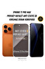 Uniqanatolia iPhone 17 Pro Max Antı-Statıc 3D Prıvacy Hayalet Toz Tutmayan Kırılmaz Ekran Koruyucu