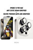 Uniqanatolia iPhone 16 Pro Max Uyumlu Antı-Statıc Ekran Koruyucu ve Safir Premium Lens Koruyucu