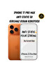 Uniqanatolia iPhone 17 Pro Max Antı-Statıc 3D Toz Tutmayan Kırılmaz Ekran Koruyucu
