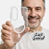 Lopard Samsung Galaxy S26 Plus Sert Kılıf Kamera Korumalı Kablosuz Şarj Uyumlu Şeffaf London Sert PC Kapak Şeffaf