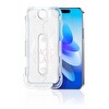 Başkenttekno iPhone 17 Pro Max Kolay Uygulama Aparatlı 5D Magic Glass Cam Ekran Koruyucu