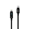 Xenon Smart X6427 Type-C to Lightning iPhone Şarj Kablosu - 30W PD Hızlı Şarj 2 M LED Örgü 480 Mbps