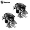 Baseus Gamo Gamepad Oyun Ateşleyici - Kamuflaj Gri