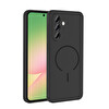 Başkenttekno Samsung Galaxy A26  Meta Lansman M-Safe Kamera Korumalı içi Kadife Silikon Kılıf Siyah