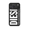 Diesel iPhone 17 Pro Max Uyumlu Magsafe Destekli Core Kalıplı Kılıf Siyah/Beyaz