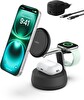 Belkin UltraCharge Pro MagSafe Uyumlu 3'ü 1 Arada Qi2 25W Kablosuz Şarj Cihazı