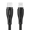 ScHitec HG/C-09CL Type-C to Lightning 27W PD 1M Siyah  Şarj ve Data Kablosu