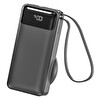 S-link 10000mAh Type-C Kablosuz Siyah Powerbank