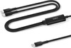 Belkin BoostCharge Pro 2'si 1 Arada 140 W USB-C - USB-C Örgülü Çift Şarj Kablosu 1.5M Siyah