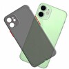 Tekamo iPhone 11 Uyumlu Ultra İnce Zar Telefon Kılıfı Siyah
