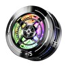 Hadron SL70 Manyetik Klipsli Telefon Soğutucu Fan RGB Isı Göstergeli Siyah
