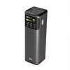 Bix PB200W 24000mAh 200W PD 3.1 Hızlı Şarjlı Dijital Ekranlı Siyah Powerbank