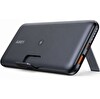 Aukey PB-WL02 USB-A - Type-C Çıkışlı Wireless Kablosuz Şarj 10000mAh Siyah Powerbank