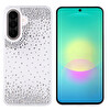 Başkenttekno Samsung Galaxy A27 Kılıf Airbag Tasarımlı Damla Taşlı Şeffaf Pera Silikon Kapak Şeffaf