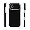 Başkenttekno iPhone 17 Uyumlu  400D MagSafe Şarj Özellikli Kılıf Premium Paris Zerre Sert PC Kapak Siyah 