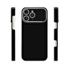 Başkenttekno iPhone 16 Pro Max Uyumlu İphone 17 Görünümlü MagSafe Şarj Özellikli Kılıf Premium Paris Zerre Sert PC Kapak Siyah 