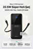 4Berry YM832 20000mAh 22.5W Süper Hızlı Şarj Type-C ve Lightning Kablolu Powerbank