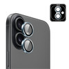 IPG ProLENS iPhone 17 için Kamera Lens Koruyucu Alüminyum CD Çerçeveli Kırılmaz Cam Açık Mavi