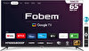 Fobem MT65EG8000F 4K Ultra HD 65" 165 Ekran Uydu Alıcılı Google Smart LED TV