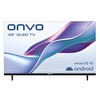 Resim Onvo 43VQ80F2FA 43'' 109 Ekran Uydu Alıcılı Full HD WhaleOS10 QLED TV 