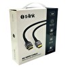 S-Link  SLX-HD4K05 4K 60 Hz 5 M V2.0 HDMI Kablo