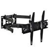 Tayfun Thomson 85" İle Uyumlu Hareketli TV Duvar Askı Asma Aparatı - 90 KG Taşıma