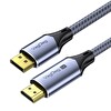 VegGieg DisplayPort DP to HDMI Çevirici Kablo 48 Gbps HDR Destekli Örgülü Adaptör Kablo 2 Metre