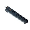 Tunçmatik TSK6136 PowerSurge 5’li 1050 J Siyah 1.5 M Akım Koruyucu Priz