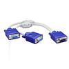 Evimdeyokyok HDX7753 Vga To 2 Vga F Y 30 CM Beyaz Kablo