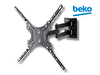 Herz Beko İle Uyumlu Crystal 8 B50 D 895 A / 50" 4K Smart Google LCD Led TV Hareketli Askı Aparatı