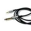 Fully 527A 1.5M - 6.3 MM Mono 3.5 MM Stereo Ses Kablosu - Siyah